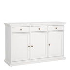 Primrose Sideboard with 3 doors and 3 drawers in White