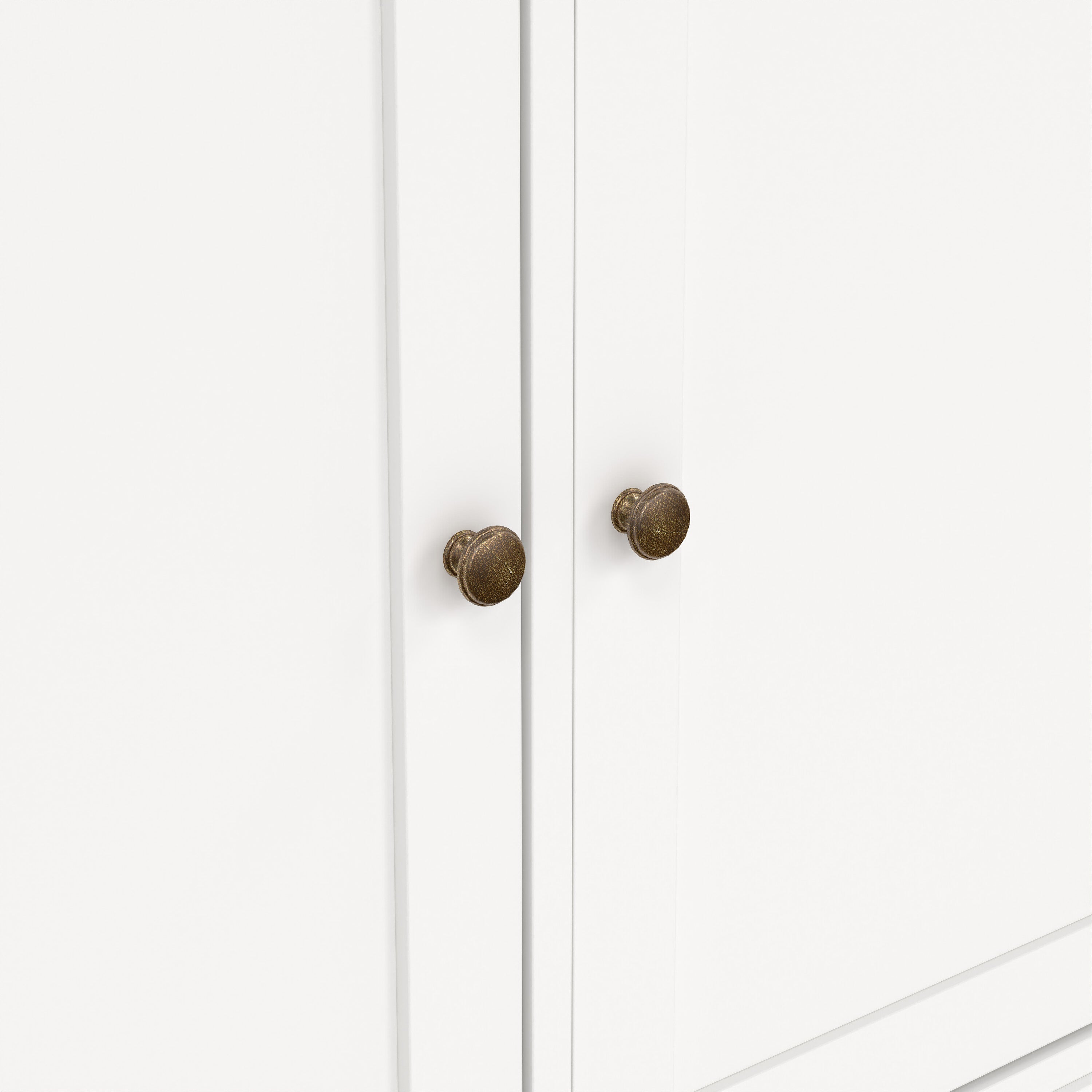 Primrose Sideboard with 3 doors and 3 drawers in White