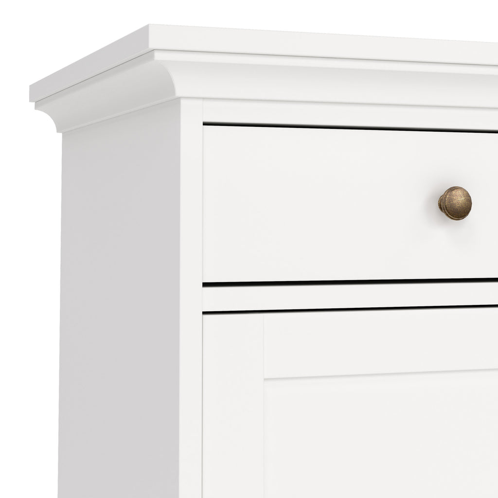 Primrose Sideboard with 3 doors and 3 drawers in White