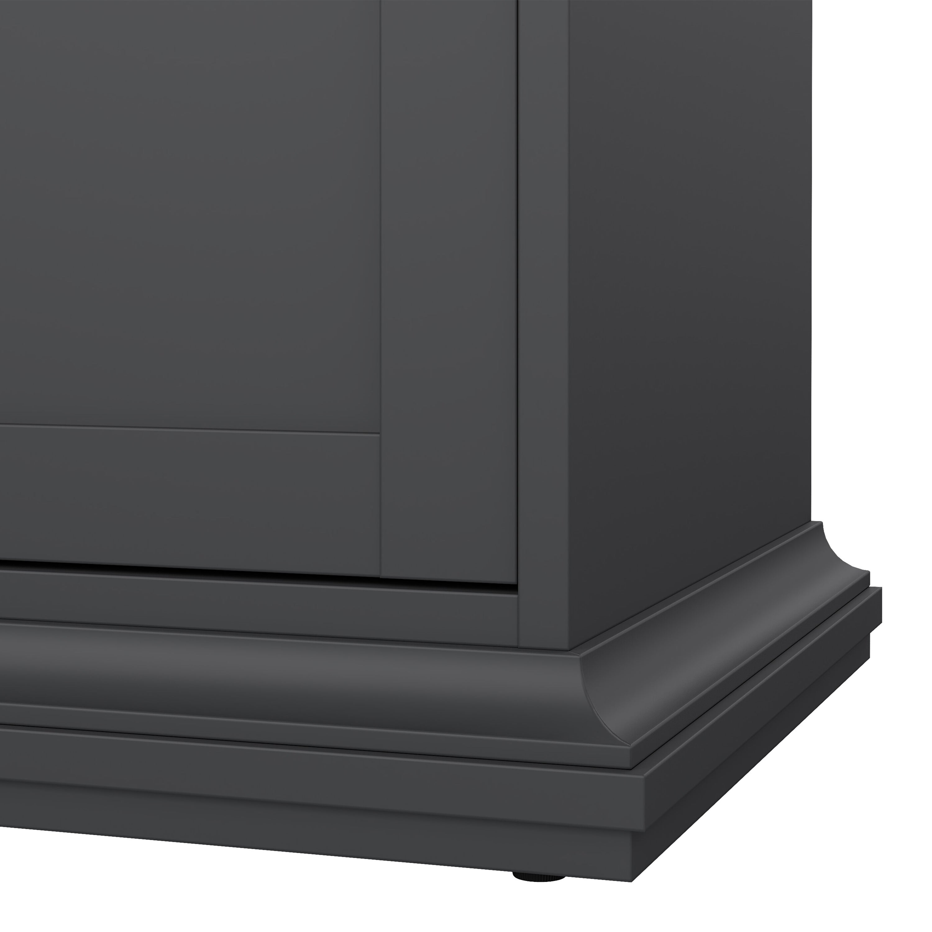 Primrose Sideboard with 3 doors and 3 drawers in Matt Grey