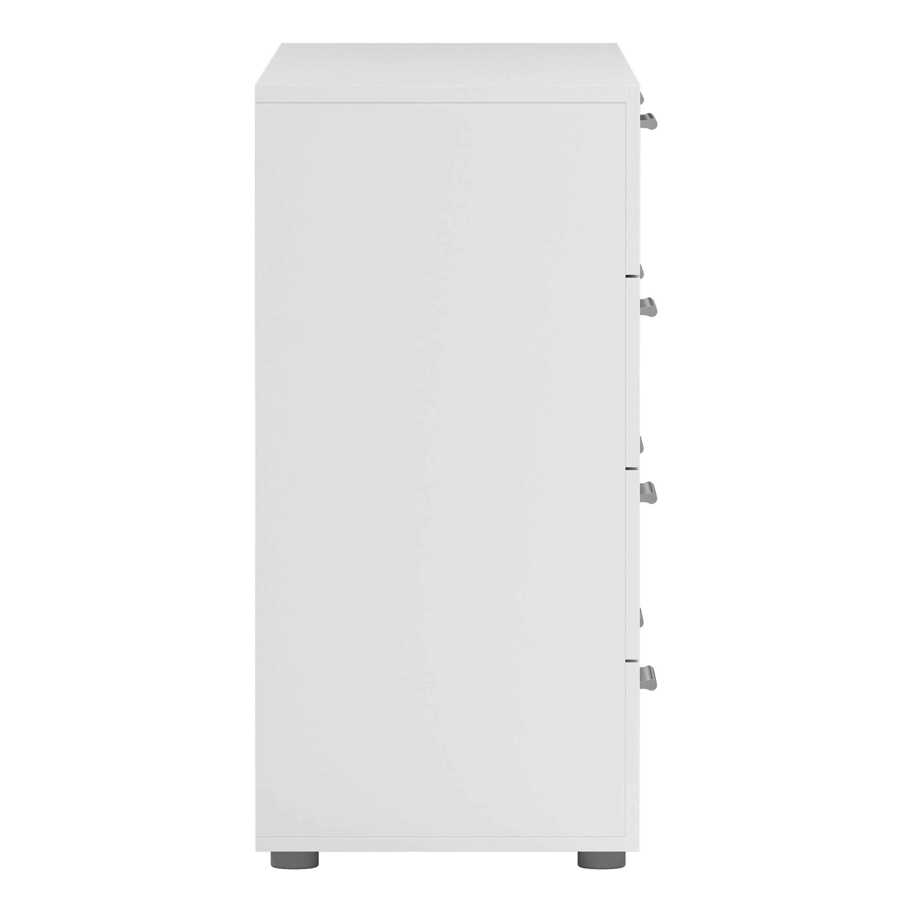 Pippa 8 Drawer chest (4+4) in White