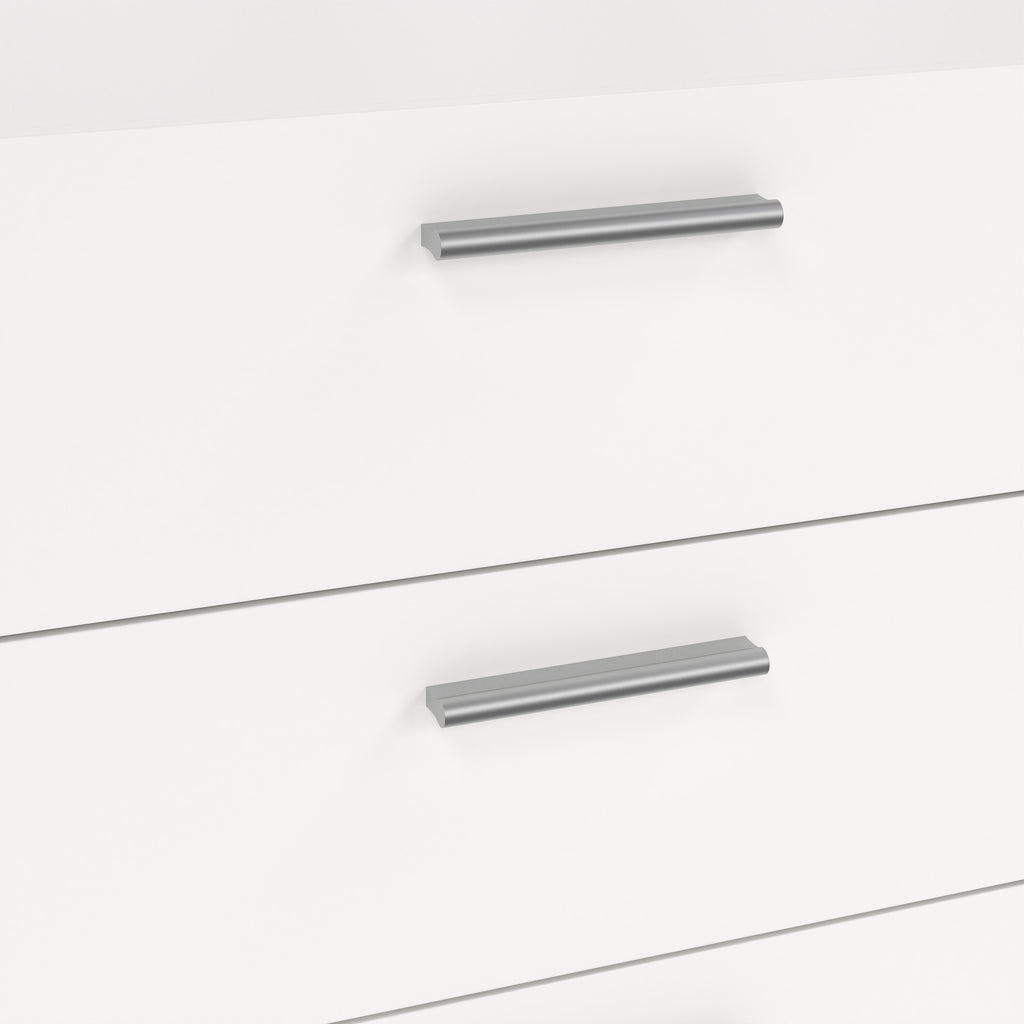 Pippa 8 Drawer chest (4+4) in White