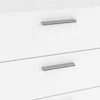 Pippa 8 Drawer chest (4+4) in White