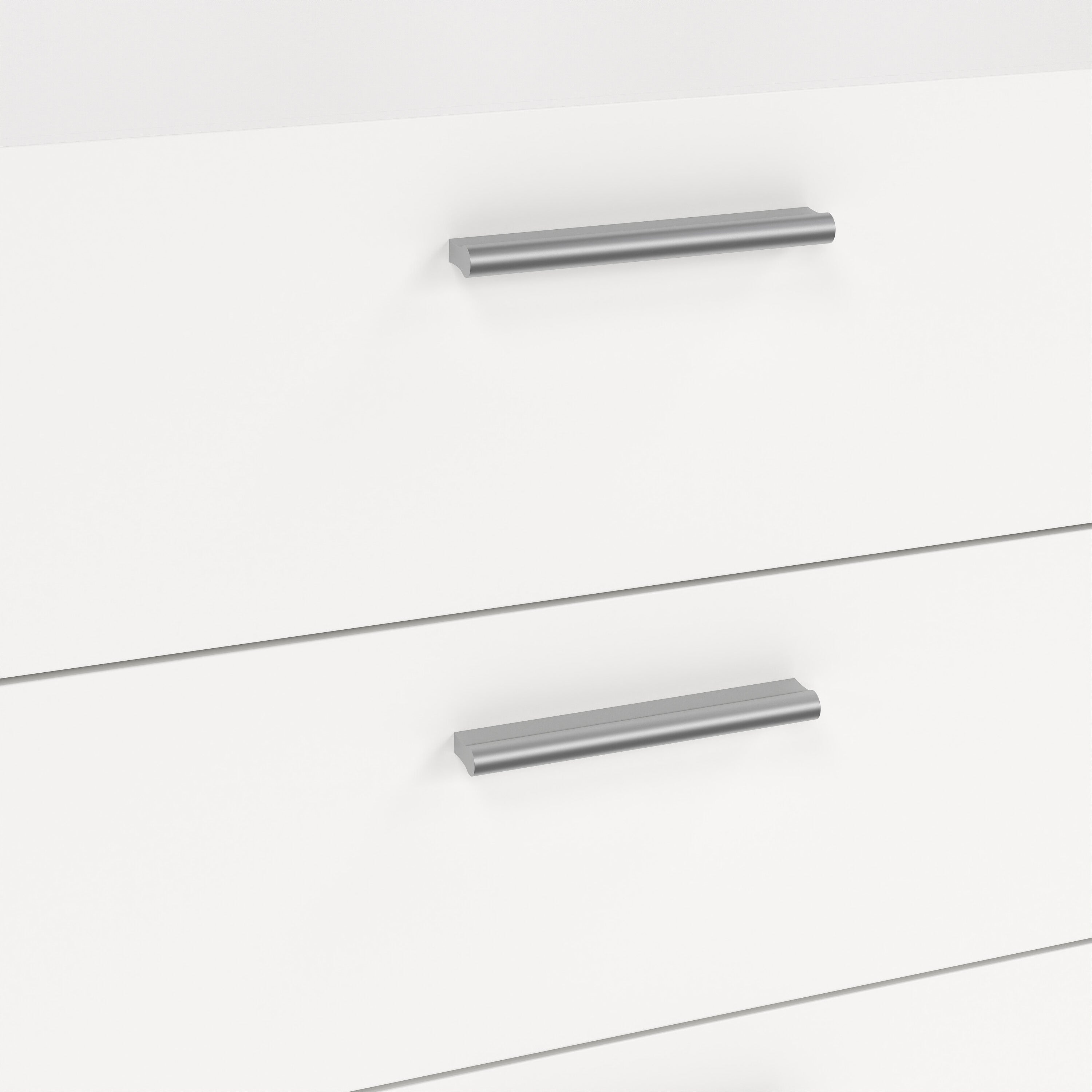 Pippa 8 Drawer chest (4+4) in White