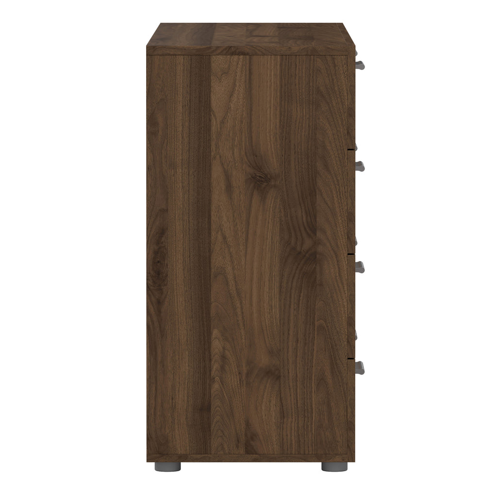 Pippa 8 Drawer chest (4+4) in Walnut