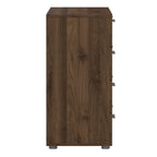 Pippa 8 Drawer chest (4+4) in Walnut