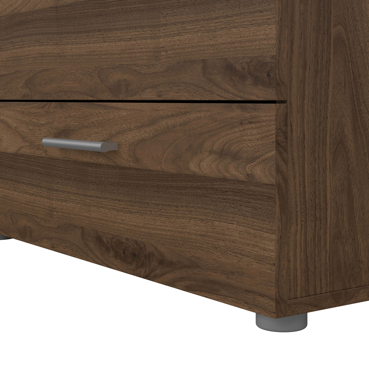 Pippa 8 Drawer chest (4+4) in Walnut