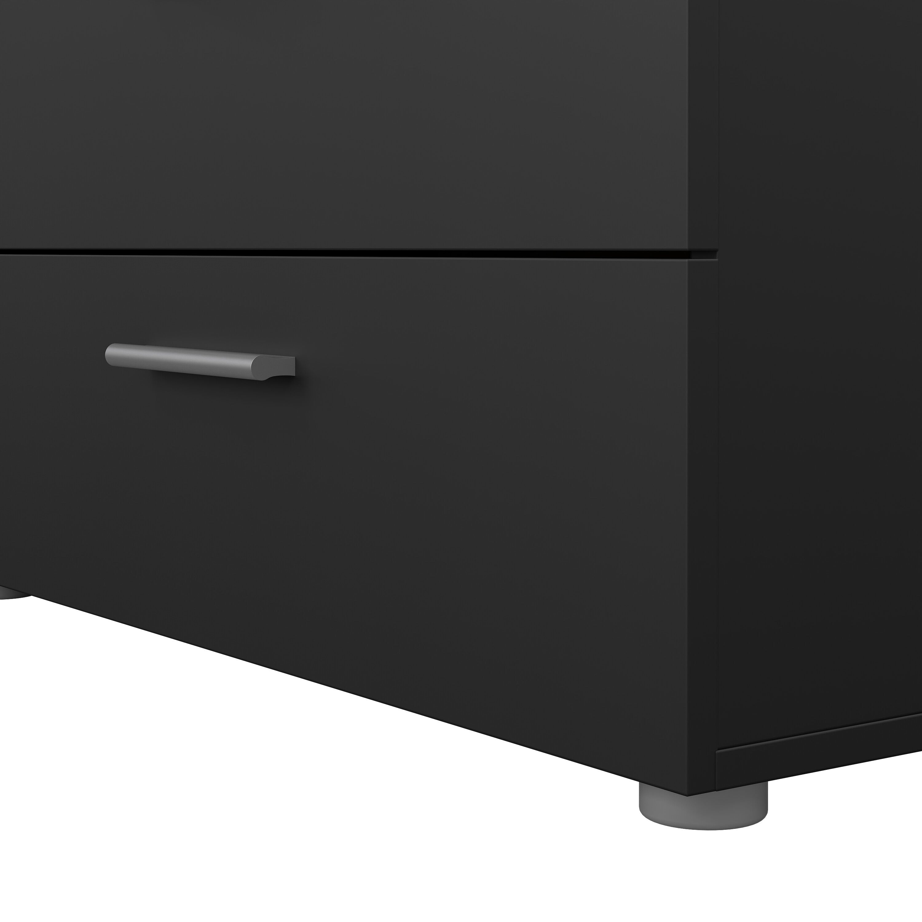 Pippa 8 Drawer chest in Black