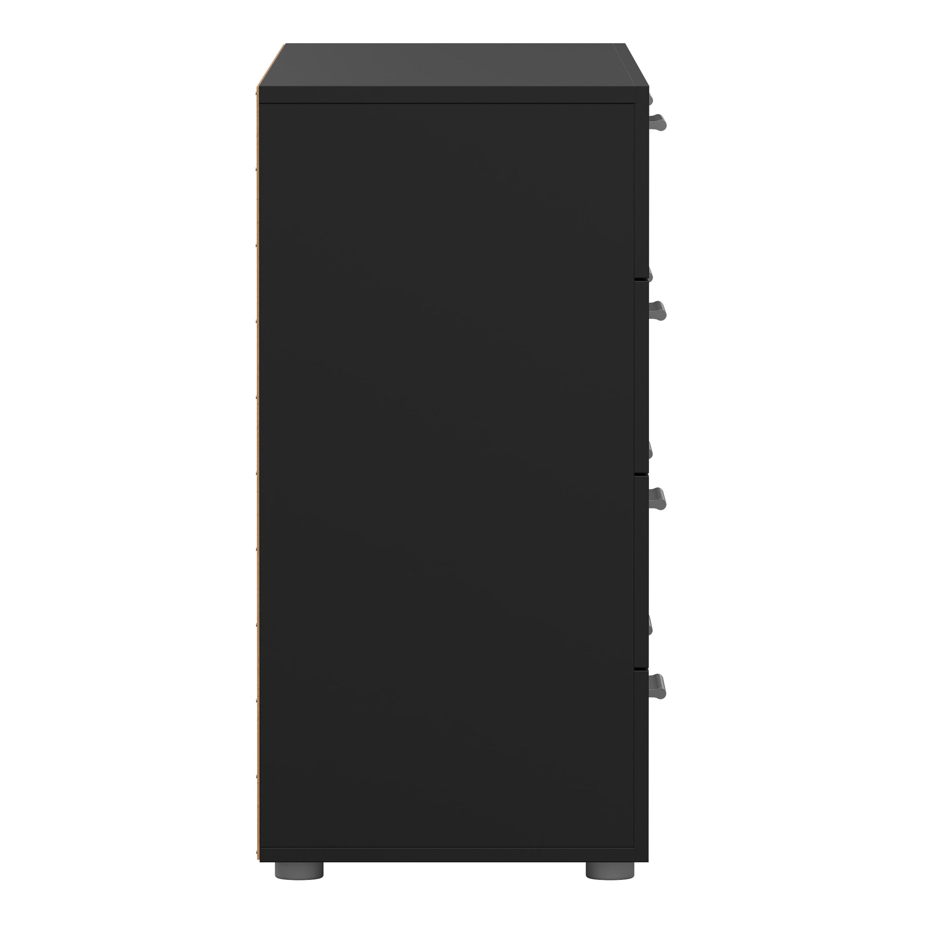 Pippa 8 Drawer chest in Black