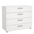 Pippa Chest of 4 Drawers in White