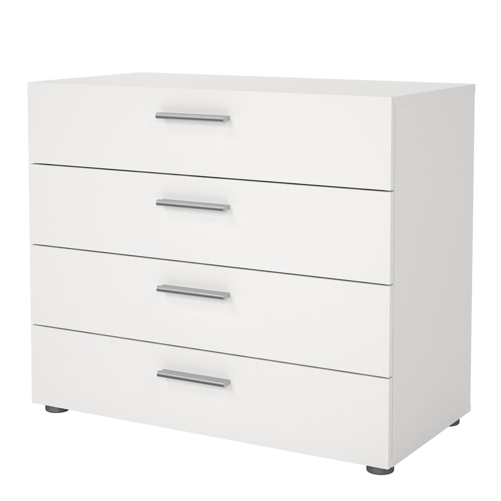 Pippa Chest of 4 Drawers in White