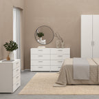 Pippa Chest of 4 Drawers in White