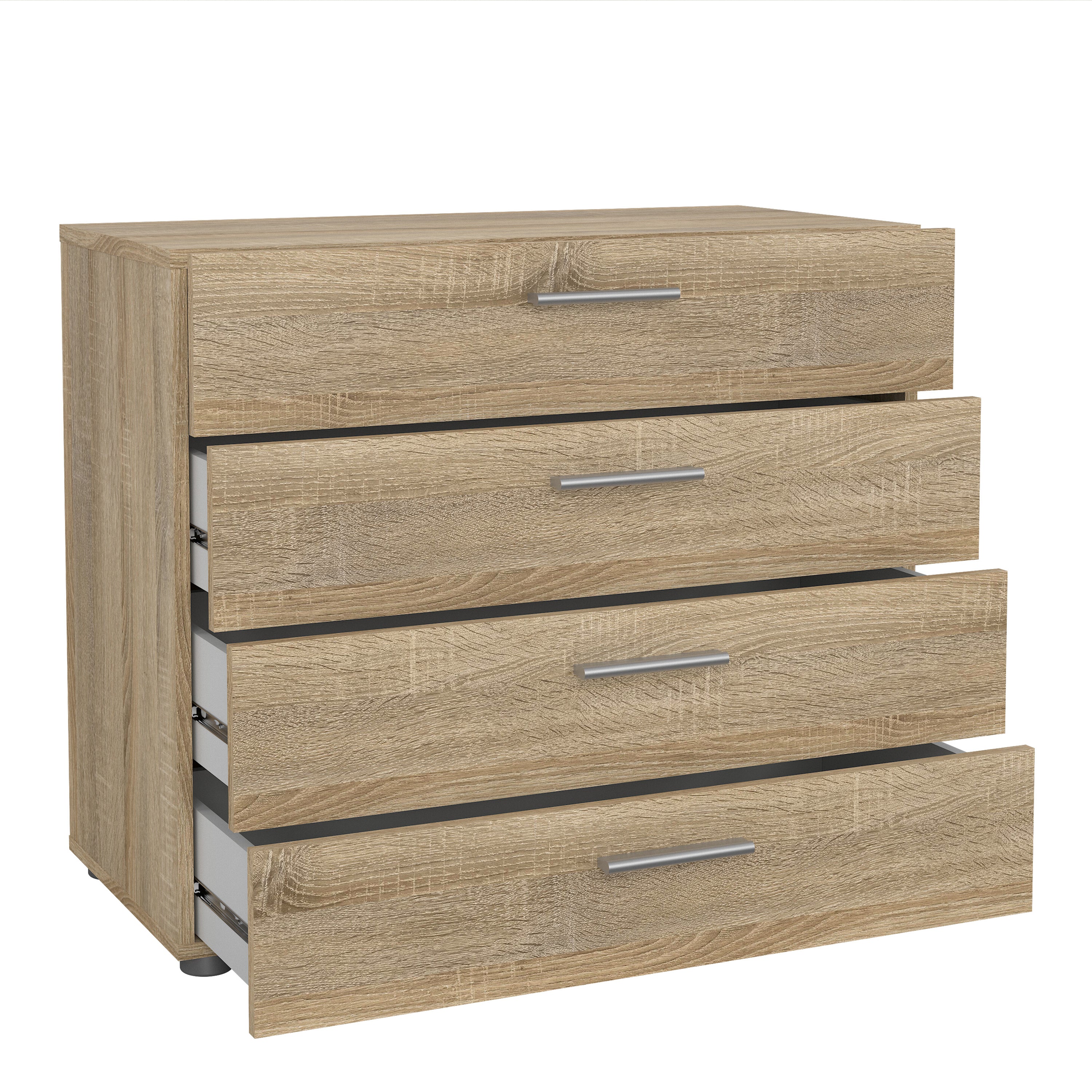 Pippa Chest of 4 Drawers in Oak