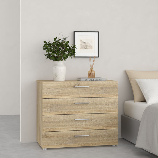 Pippa Chest of 4 Drawers in Oak