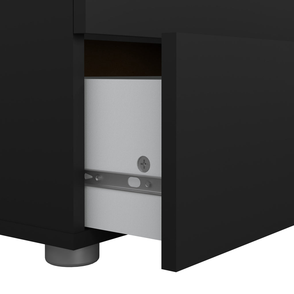 Pippa Chest of 5 Drawers in Black