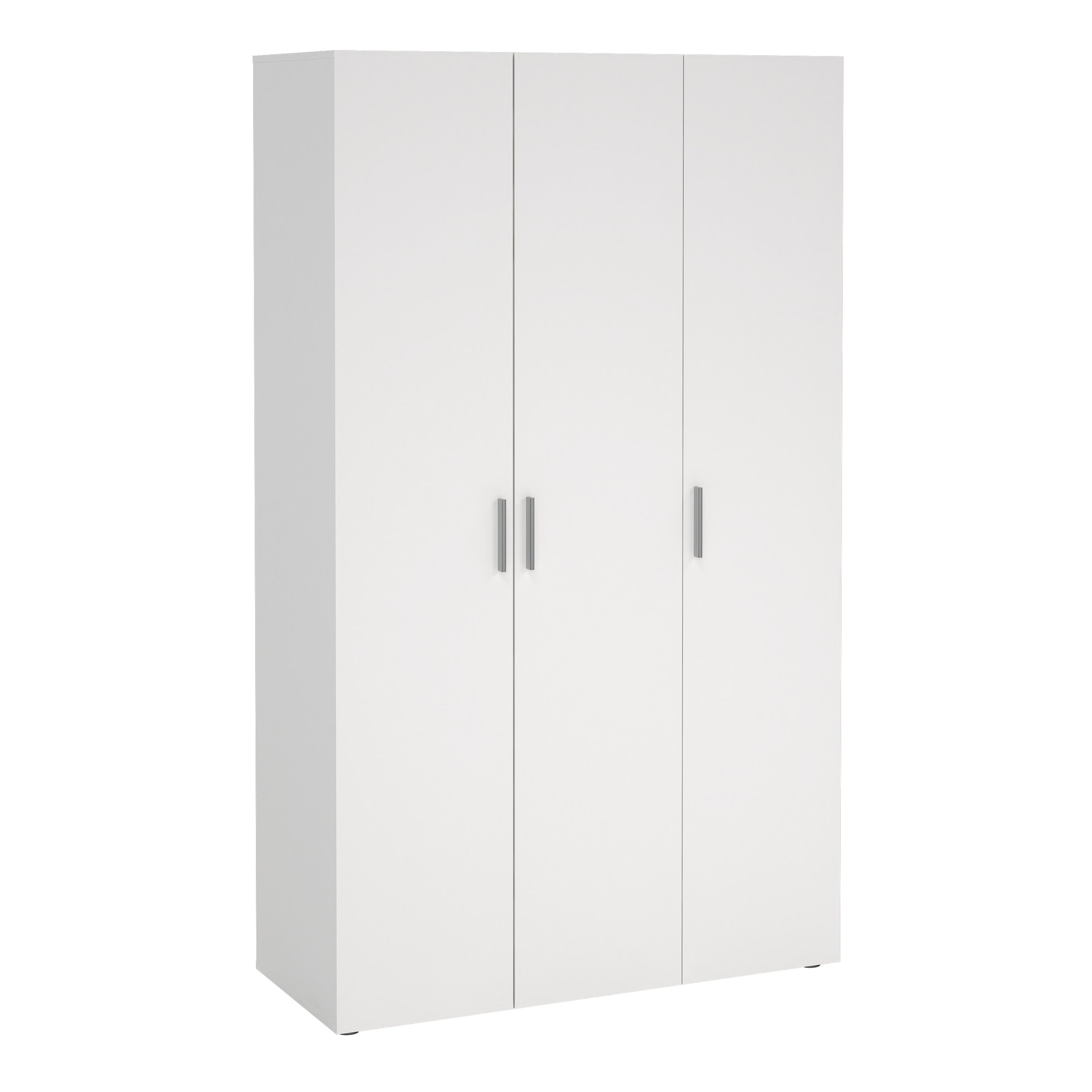 Pippa Wardrobe with 3 Doors in White