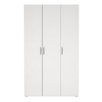 Pippa Wardrobe with 3 Doors in White