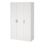 Pippa Wardrobe with 3 Doors in White