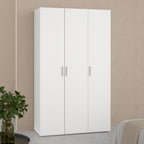 Pippa Wardrobe with 3 Doors in White