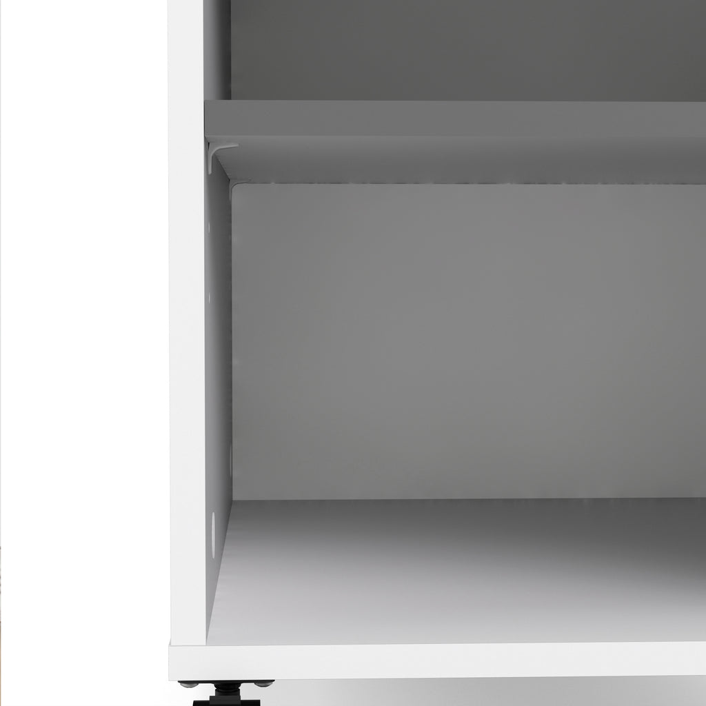 Fenton Mobile File Cabinet 2 Drawers 1 Shelf