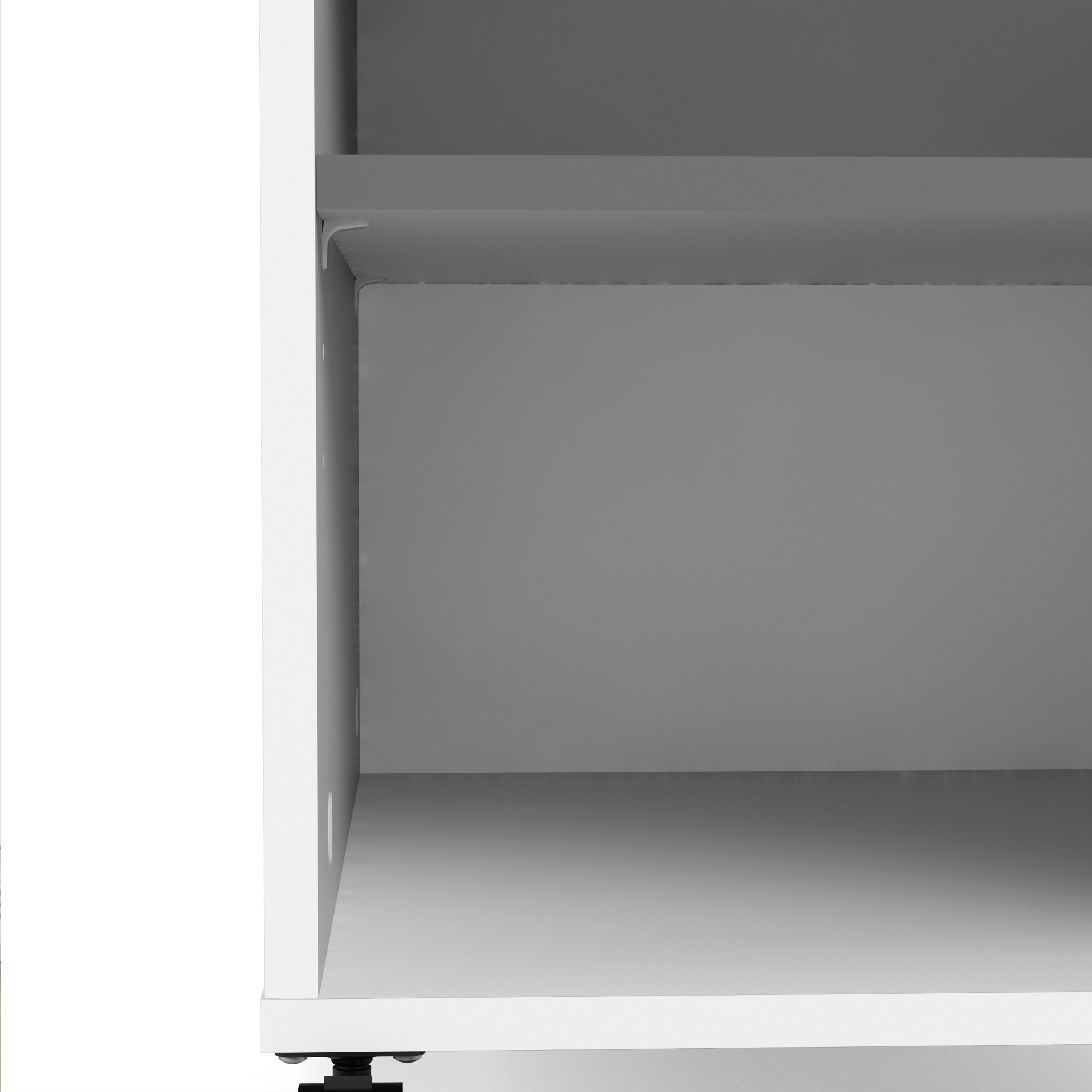 Fenton Mobile File Cabinet 2 Drawers 1 Shelf