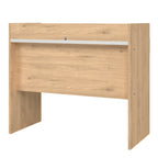 Fenton Desk 2 Drawers In Jackson Hickory and White