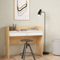 Fenton Desk 2 Drawers In Jackson Hickory and White