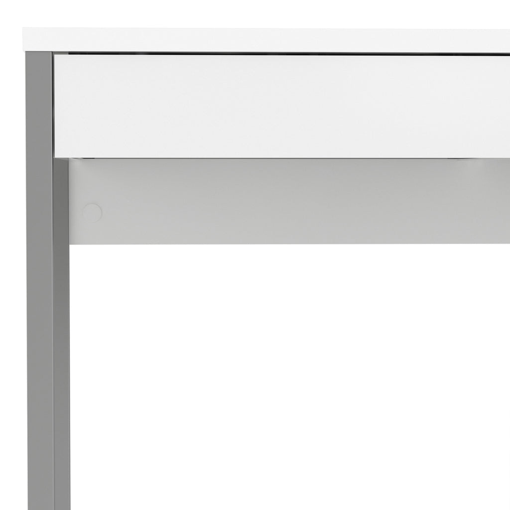 Fenton Desk 2 Drawers in White High Gloss