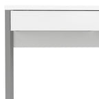 Fenton Desk 2 Drawers in White High Gloss
