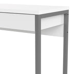 Fenton Desk 2 Drawers in White High Gloss