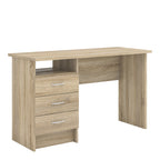Fenton Desk 3 Drawers in Oak