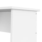 Fenton 4 Drawer Desk in White