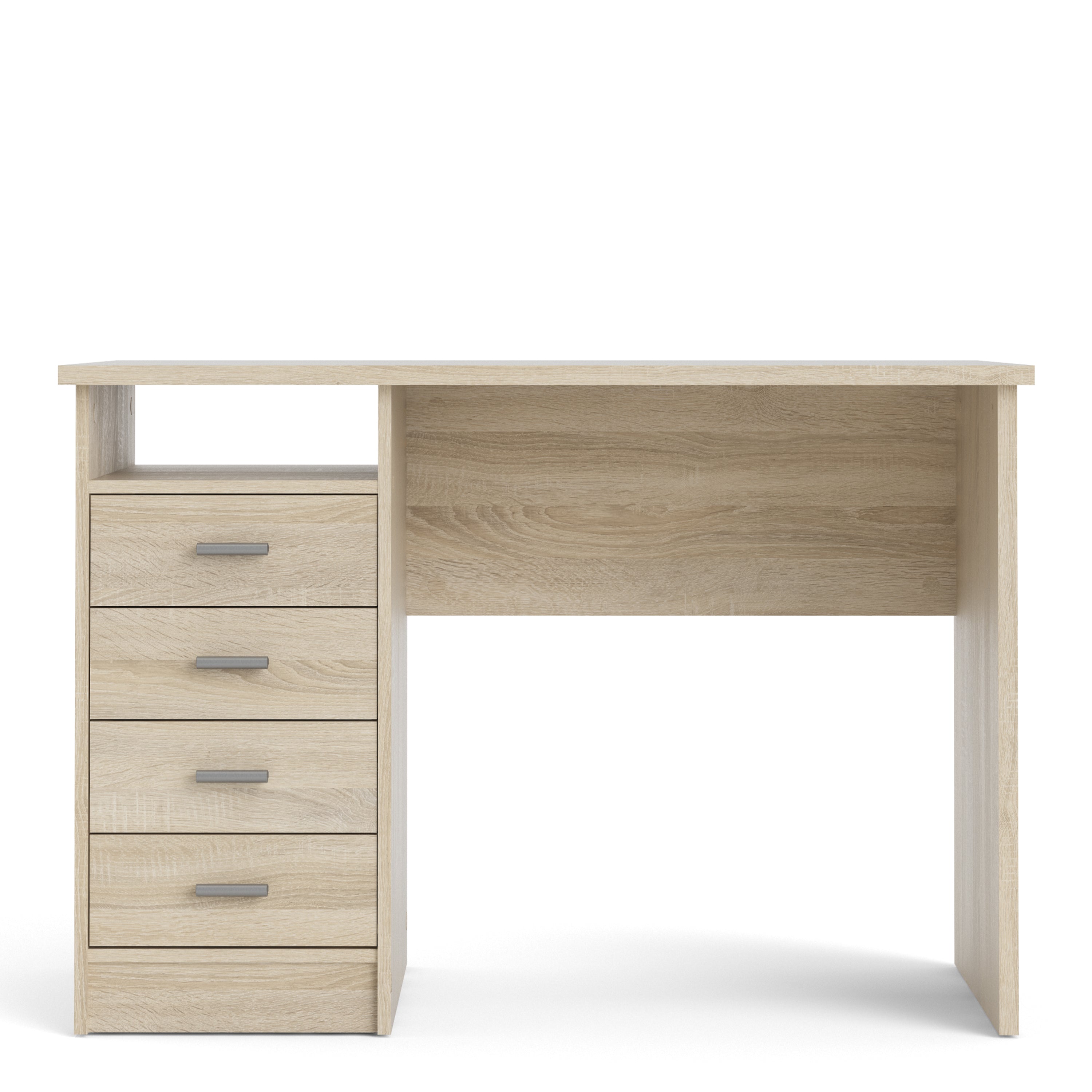 Fenton 4 Drawer Desk in Oak