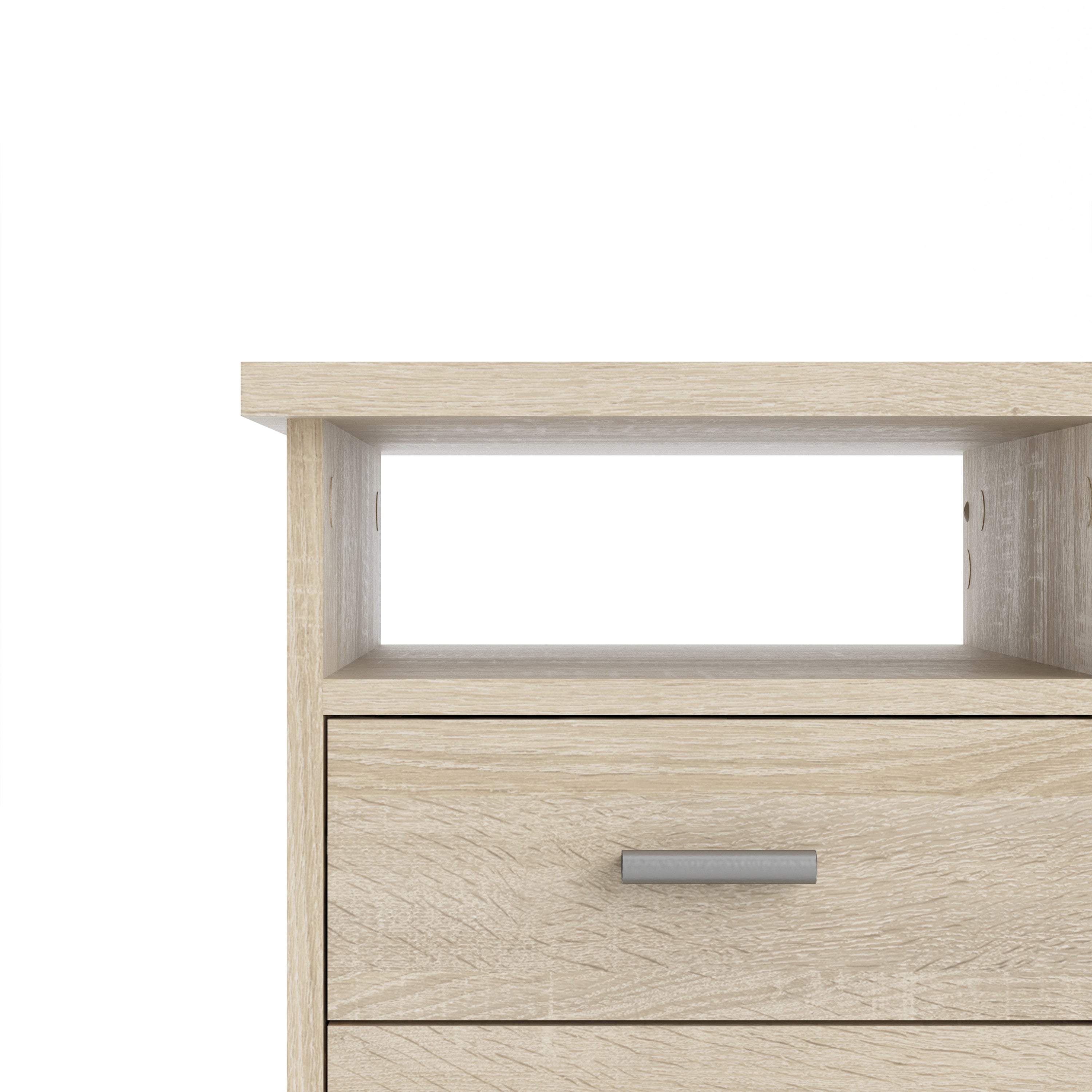 Fenton 4 Drawer Desk in Oak