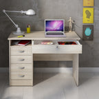 Fenton Desk 5 Drawers in Oak