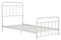 Wallace 3ft Metal Bed, White Single