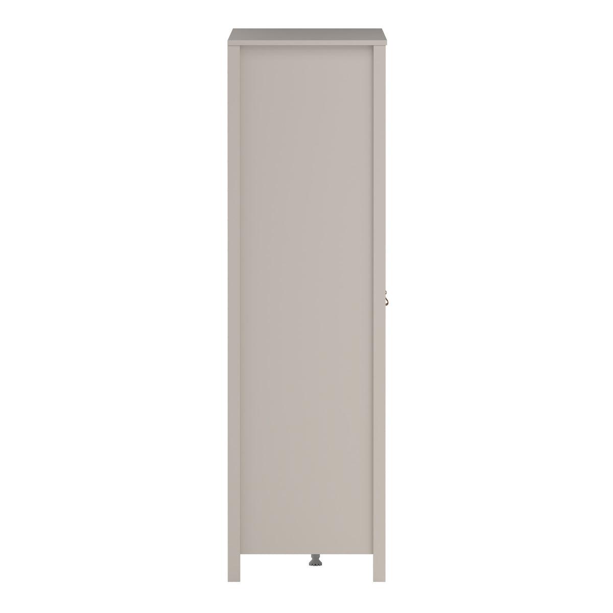 Barcelona Wardrobe with 2 Doors + 1 Mirror Door + 2 Drawers in Cashmere