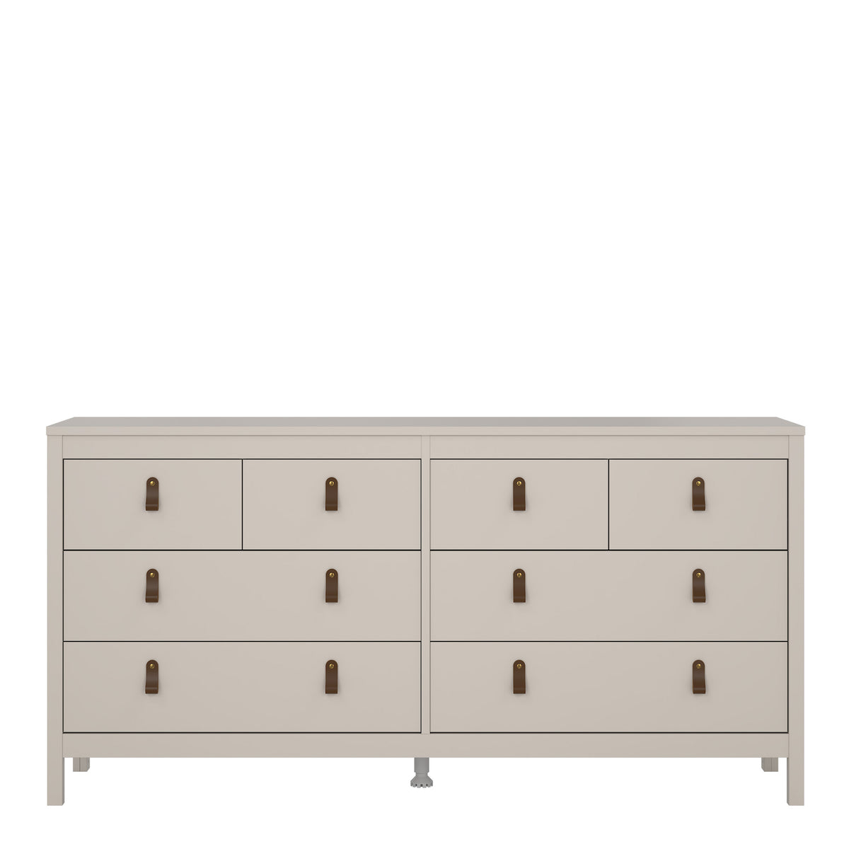 Barcelona Double Dresser 4+4 Drawers in Cashmere