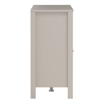 Barcelona Sideboard 2 Doors + 3 Drawers in Cashmere