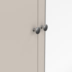 Maria Wardrobe with 2 Doors + 1 Mirror Door + 2 Drawers in Cashmere