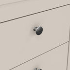 Maria Bedside Table 2 Drawers in Cashmere