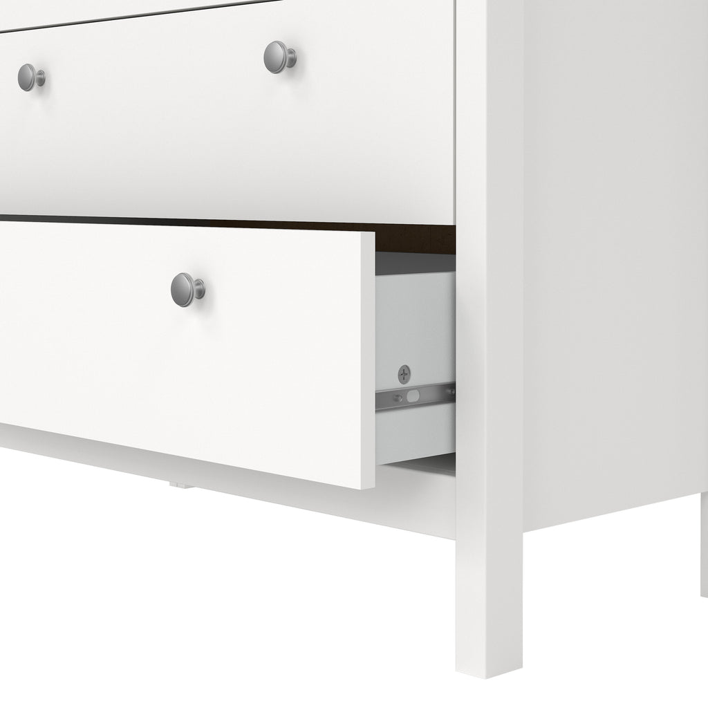 Maria Chest 3+2 Drawers in White