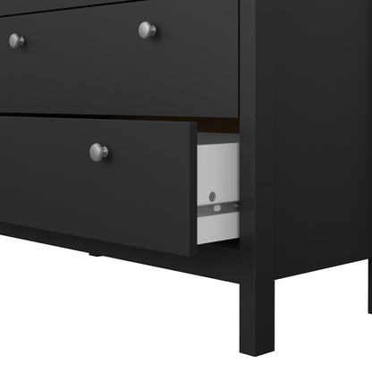 Maria Chest 3+2 Drawers in Matt Black