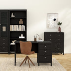 Maria Chest 3+2 Drawers in Matt Black