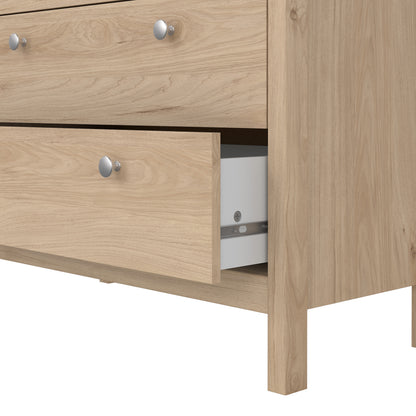 Maria Chest 3+2 Drawers in Jackson Hickory Oak