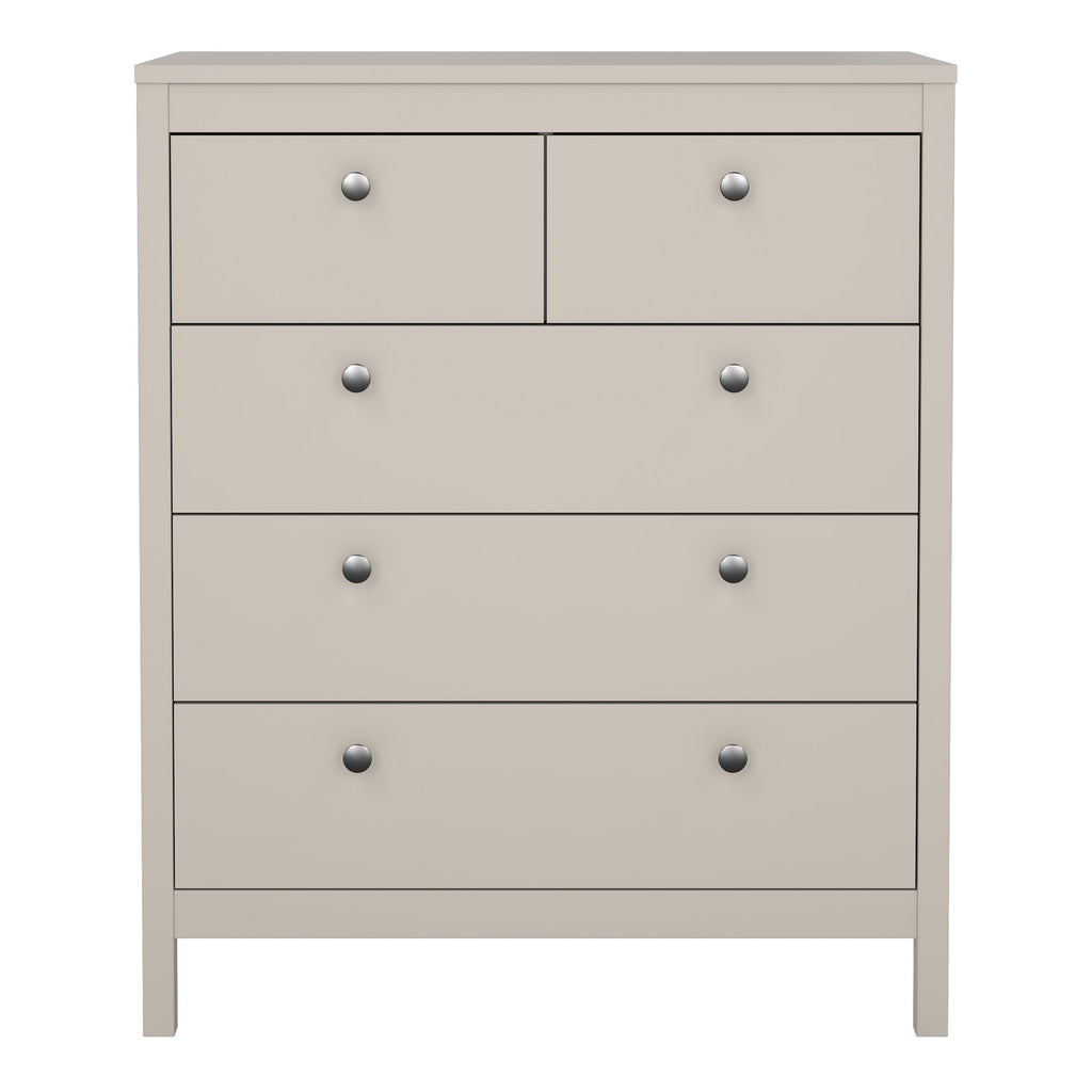 Maria Chest 3+2 Drawers in Cashmere