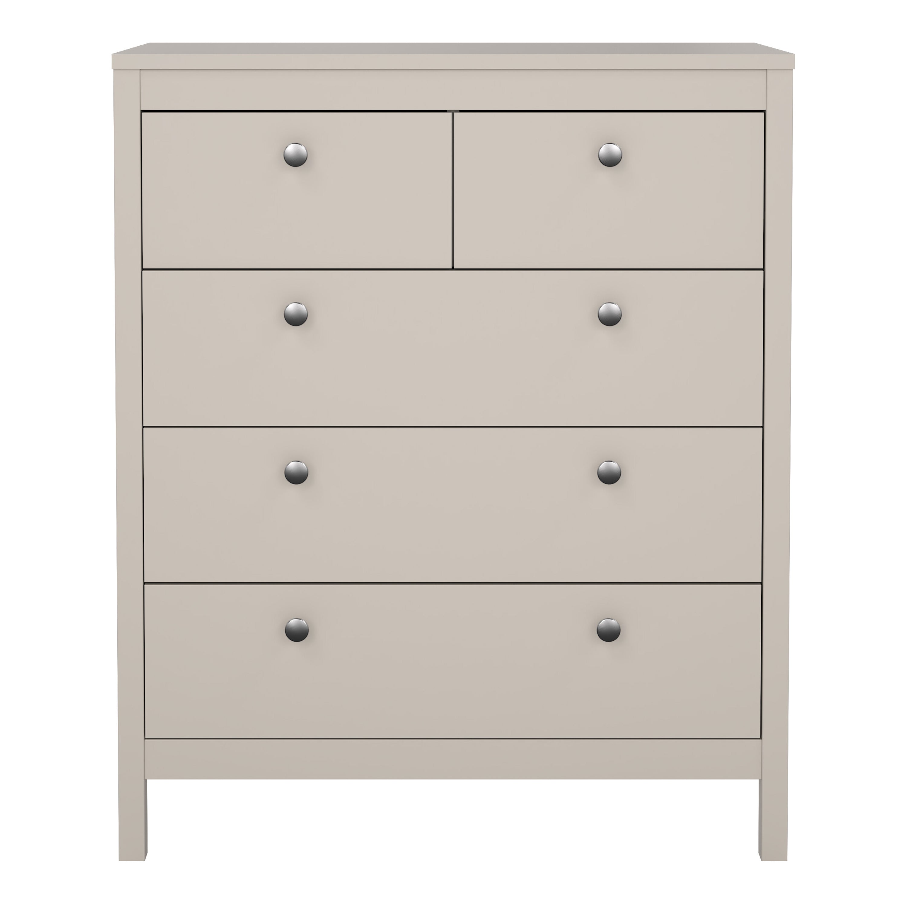 Maria Chest 3+2 Drawers in Cashmere