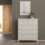 Maria Chest 3+2 Drawers in Cashmere