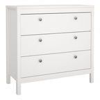 Maria Chest 3 Drawers in White
