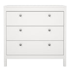 Maria Chest 3 Drawers in White